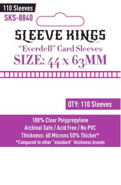 - 110 Pack Sleeve Kings "7XL" Sleeves SKS-8837 130 x 195 